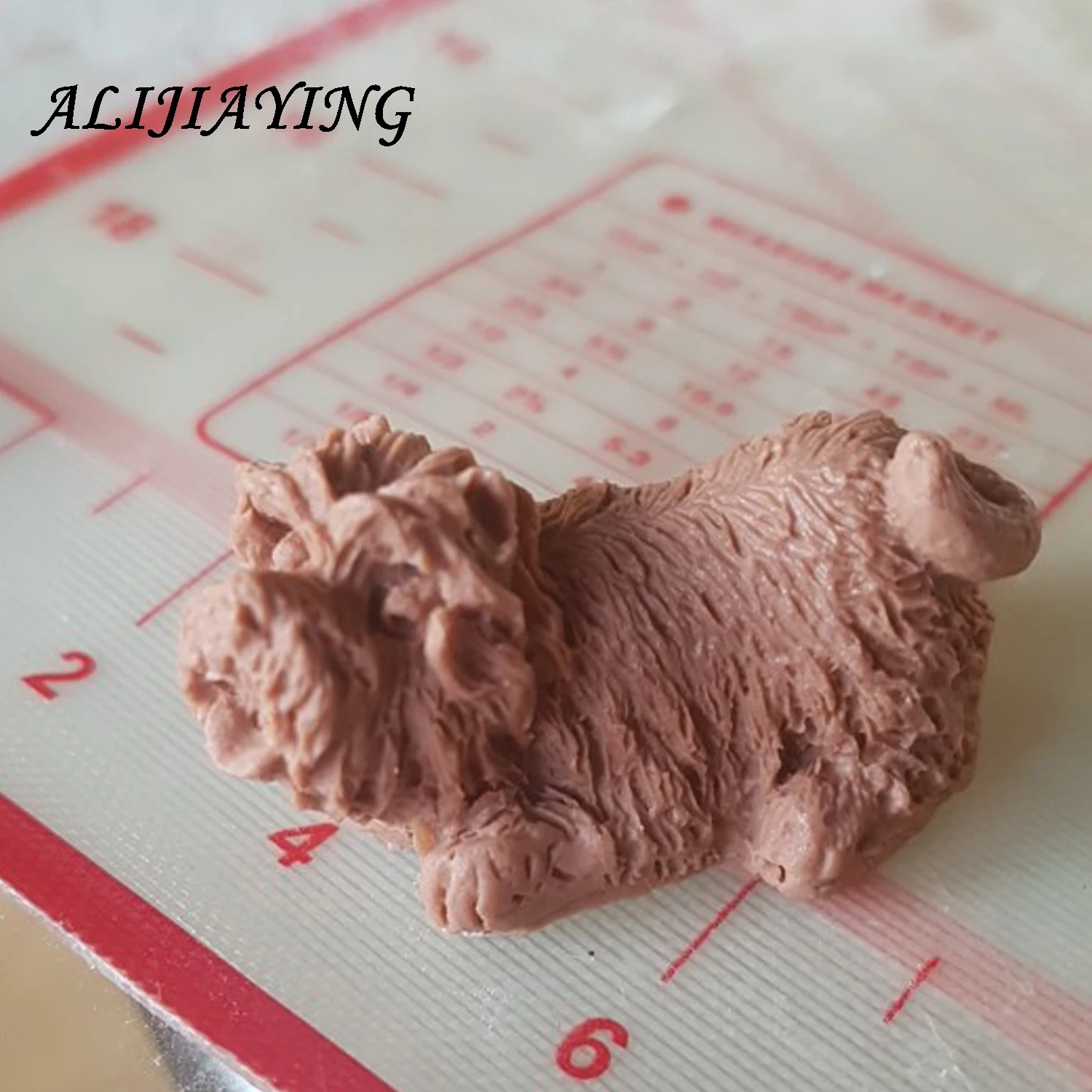 

1Pcs 3D Dogs shape silicone fondant cake decorating mold chocolate polymer clay mould animal cake tool for bakeware D0169