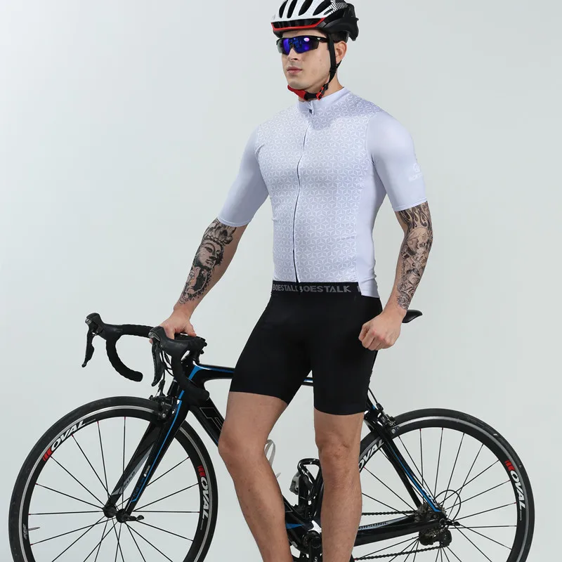 

Boestalk 2019 summer men short sleeve jersey equipment triathlon bike cycling set USA team uniform custom MTB breathable tights