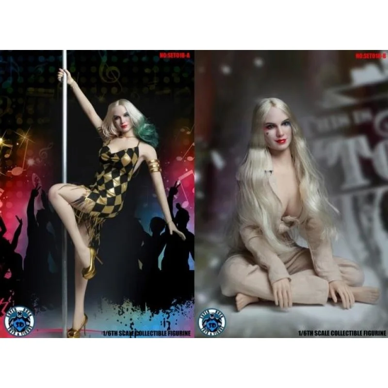 

SUPER DUCK SET018 Cosplay 1/6 Sexy A JOKE Ritual Clothing B Prison Outfit for 12inch Phicen Action Figure DIY