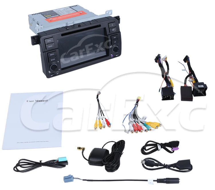 Perfect 9 Inch Android 9.0 Octa Cores One Din Car Radio Stereo System For BMW E46 M3 WIFI Radio GPS Bluetooth USB SD Multimedia Carplay 30