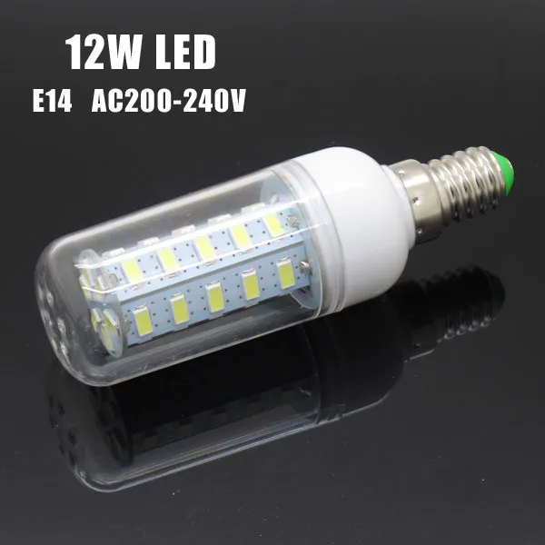 7 Вт 10 Вт 12 Вт 15 Вт 20 Вт 25 Вт SMD 5730/2835 E14 светодиодный светильник, 220V 24 светодиодный s 30 светодиодный s 36 светодиодный s 48 Светодиодный s 56 светодиодный s 69 светодиодный s 5730SMD светодиодный светильник лампочка