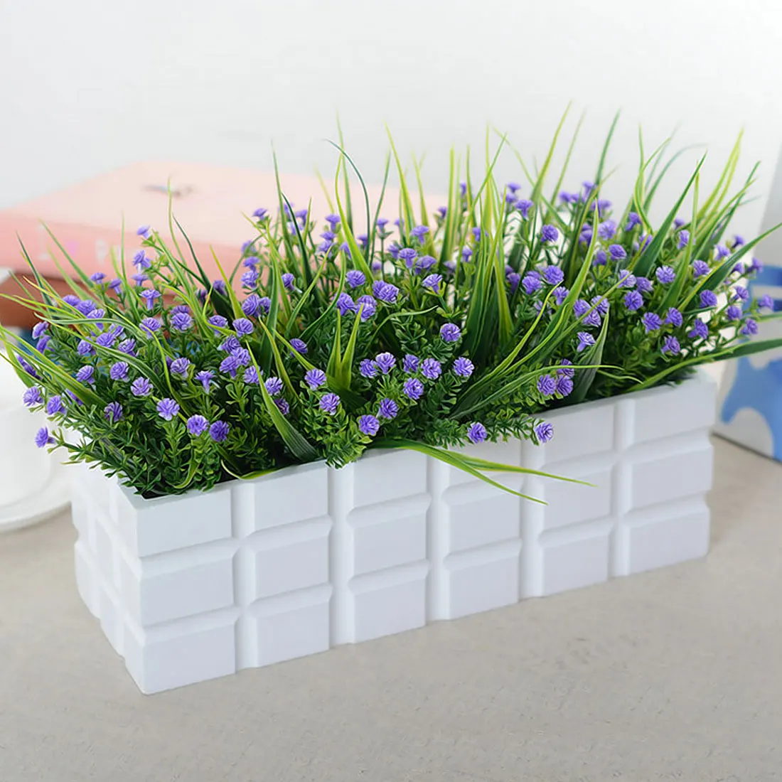 Пластмассовые цветы для декора искусственные