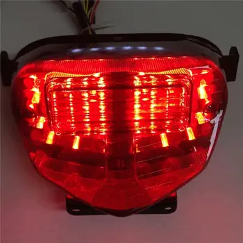 

LED Brake Tail Lights with Integrated Turn Signals Indicators Smoke Motorcycle For 2001-2002 Suzuki GSXR 1000 / GSX-R1000