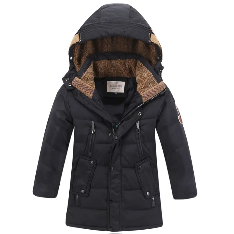 

Mioigee 2018 Children Down Jackets Parka Teenage Boy Winter Warm Thick Fleece Coat Outdoor Warm Coat Kids Jackets Snowsuit