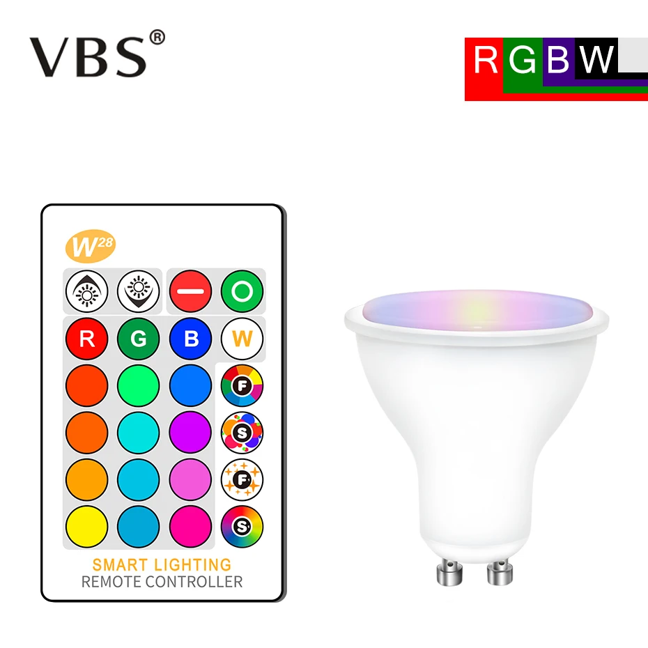 Dimmable RGB светодиодный лампы 110 V 220 V GU10 8 Вт лампада светодиодный светильник RGB прожектор 16 Цвета Bombillas светодиодный свет с пультом