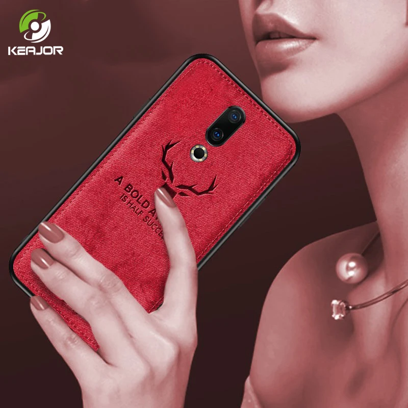 

Case For Meizu 16th Case Fabric TPU Silicone Cover Soft Shockproof Bumper Protected Back Cover For Meizu 16/16th/16th plus Case