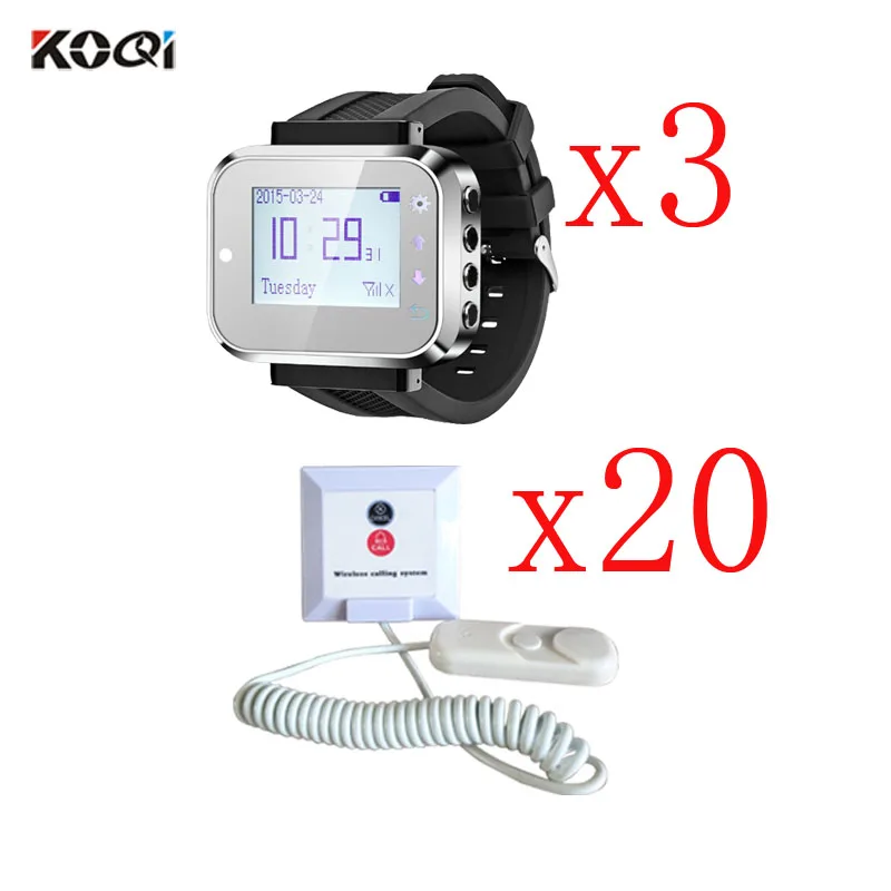 Wireless Hospital Nurse Calling System Emergency Pagers For Patient Elderly Full Equipment With