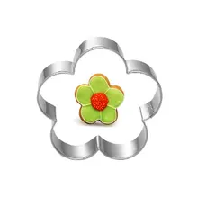 Цветок нож для теста украшения торт фрукты овощи печенье резак инструменты кухонные принадлежности из нержавеющей стали для выпечки фонданта