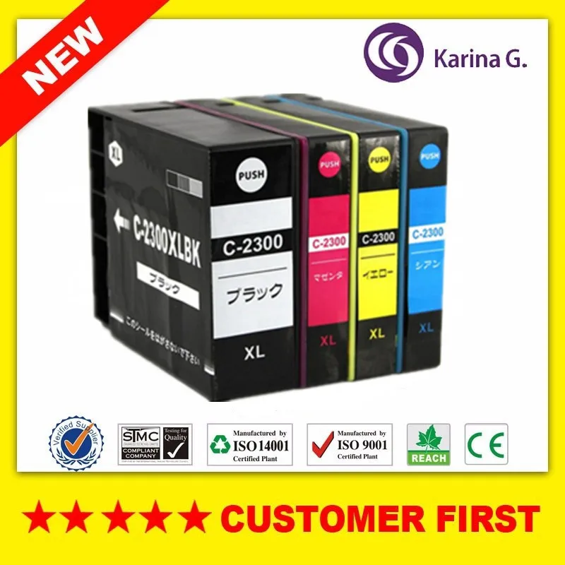 4PCS Compatible ink cartridge For canon PGI-2300 PGI2300 suit for MAXIFY iB4020 MB5020 MB5320 | Компьютеры и офис