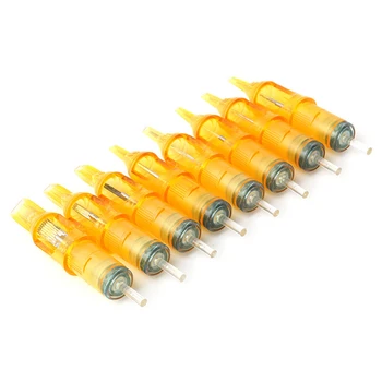 

10pcs Tattoo Cartridge Needles Makeup Needles For Tattoo Machine Kit Eyebrow Needle Tattoo Gun Supplies 1R/3R/5R/7R/9R/11R/14R