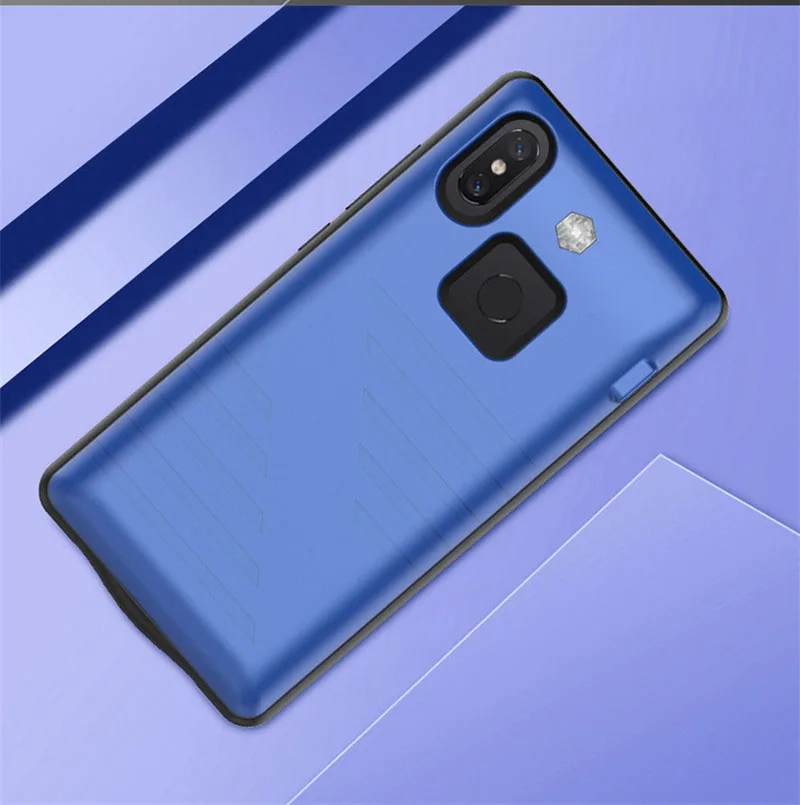 KOGNGU модное зарядное устройство чехол для Xiaomi Mi 8 6000 мАч назад клип батарея беспроводной быстрое зарядное устройство для Xiaomi Mi 8 SE 5000 мАч