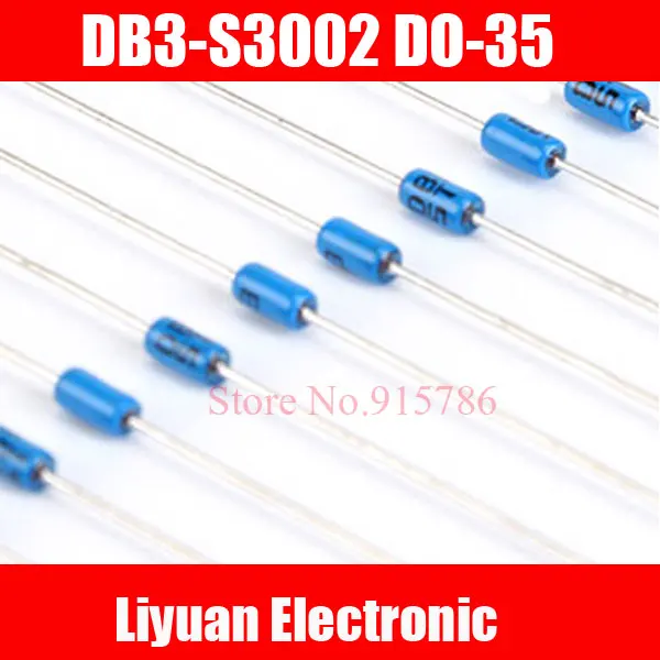 

100pcs Blue beads DB3-S3002 DO-35 DB3 two-way trigger diode