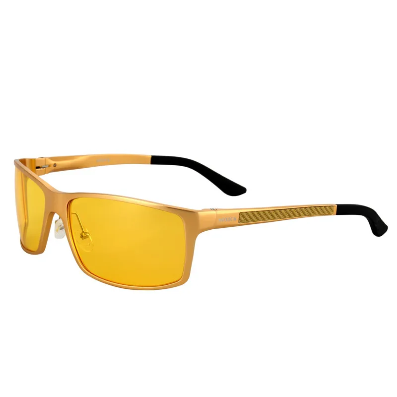 SOXICK Brand Eyewear with Case Yellow Lens Night Vision Sunglasses for