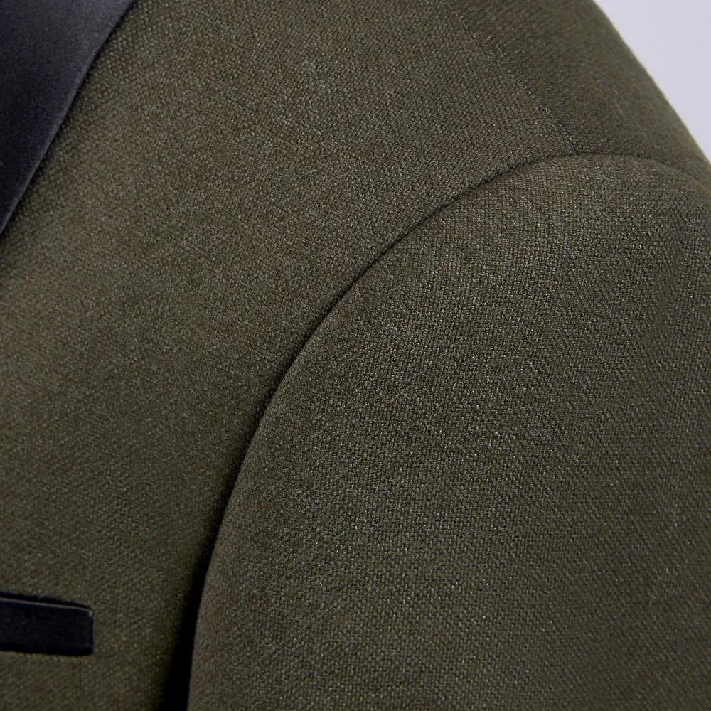 2018 Classic Dark Green Prom Suits Male Best Man Married Dress Groom Wedding Tuxedo Jacket Business Men Formal Suits 2018 Classic Dark Green Prom Suits Male Best Man Married Dress Groom Wedding Tuxedo Jacket Business Men Formal Suits