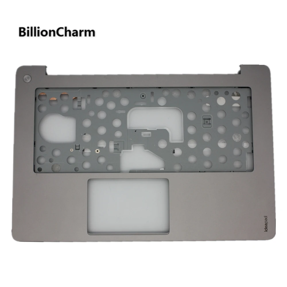 BillionCharm Loptop Упор для рук для lenovo IdeaPad U410 U410T сенсорная клавиатура верхняя крышка без клавиатуры серебристый с тачпадом