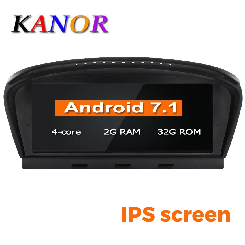 

KANOR 8.8inch 2G+32G Android 7.1 car radio multimedia player for BMW 5 Series E60 E61 E63 E64 3 Sereies E90 E91 E92 CCC CIC