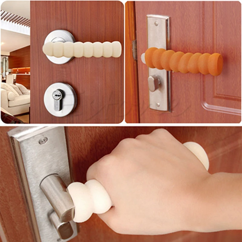 

1x Door Handle Protective Baby Child Safety Doorknob Spiral Sleeve Cover Safe