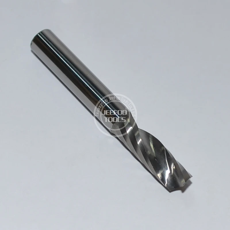 6*17 One Flute Spiral Bits For Aluminum /Carbide Tungsten End Mill CNC Machine Milling Cutter Cutting Bits For Aluminum