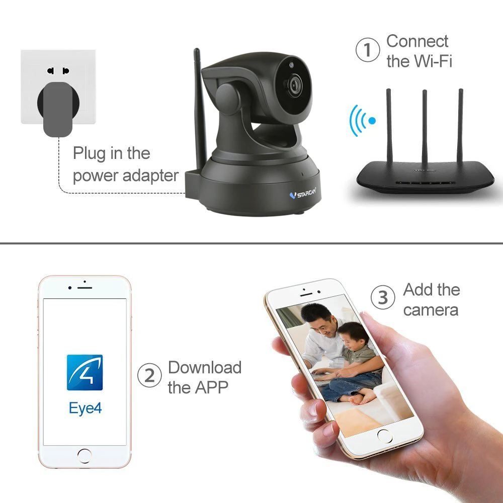 Video Baby Monitor with Motion Detection