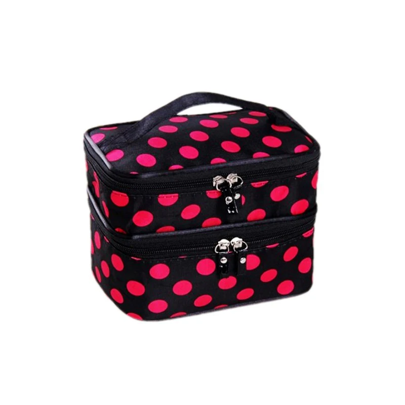 ماكياج المنظم تجميل ضد الماء حقيبة السفر حقيبة مستحضرات تجميل للرجال للنساء كبيرة الضرورات حافظة للمكياج غسل حقيبة مستحضرات تجميل