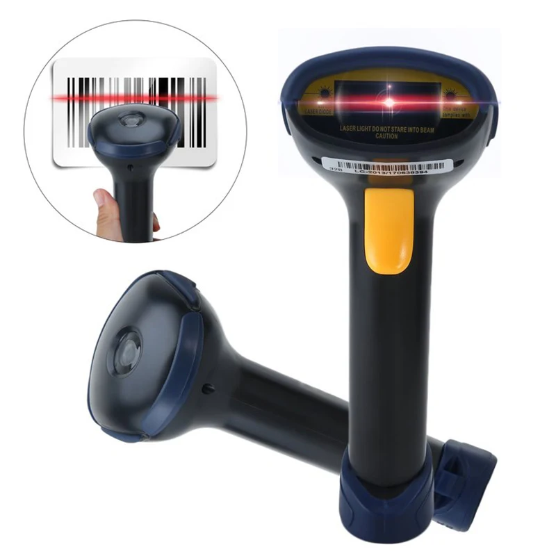 

Blueskysea Handheld Barcode Scanner 1D Auto Scanning USB Wired Scanner Bar Codes 1D Reader Laser Scanner