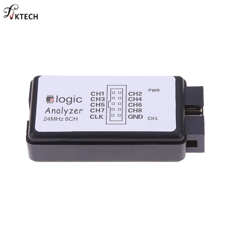 

USB Logic Analyzer SCM 24MHz 8 Channel 24M/seconds Logic Analyzers Debugger for ARM FPGA Logic Analyzer Instrument