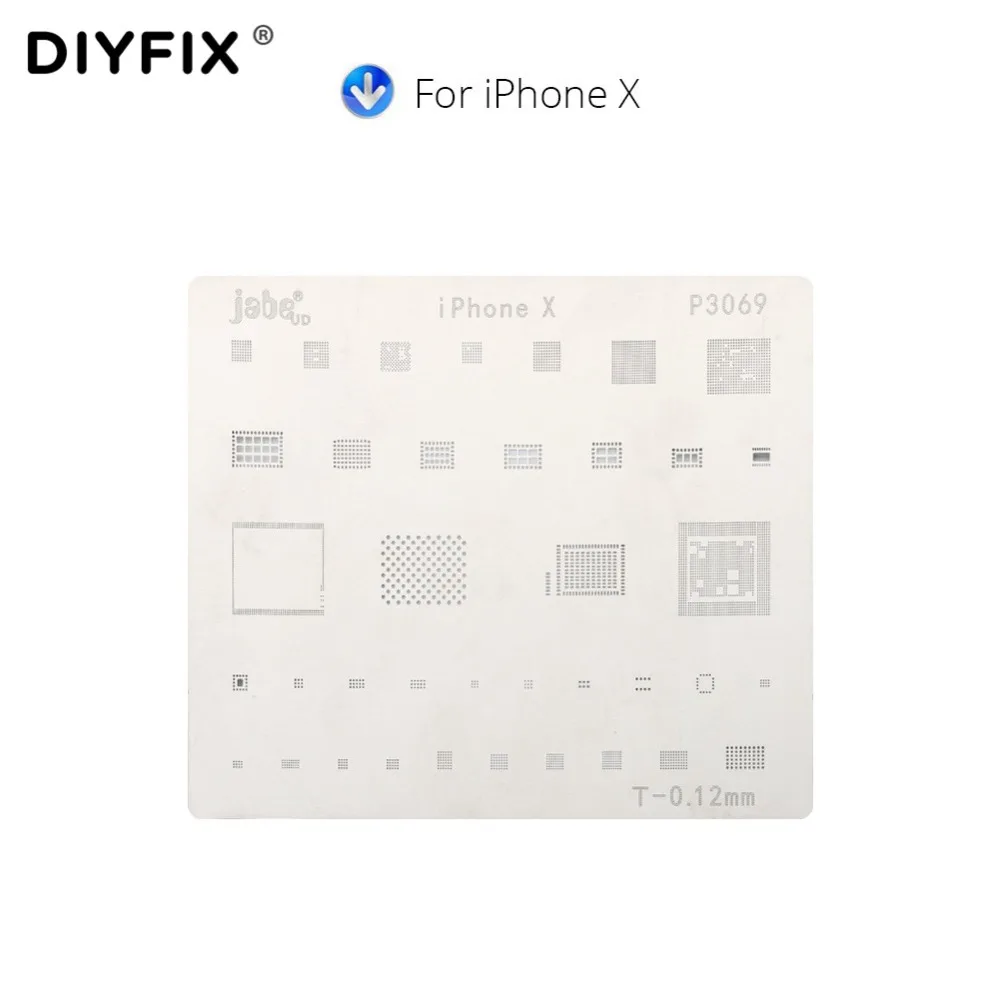 DIYFIX инструмент для ремонта логической платы телефона iPhone X 8 Plus iPad материнская