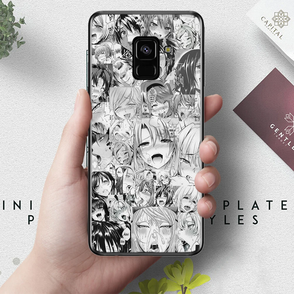 Платье для девочек в стиле аниме мультфильм Япония Coque силиконовый чехол для samsung A2 Core A3 A5 A6 плюс A7 A8 A9 A10 A30 A50 A60 A70 A10S A30S A50S A70s - Цвет: 5