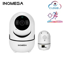 INQMEGA 1080P облачная беспроводная IP камера, интеллектуальное автоматическое слежение за человеком, мини Wi-Fi камера для домашней безопасности, CCTV сеть
