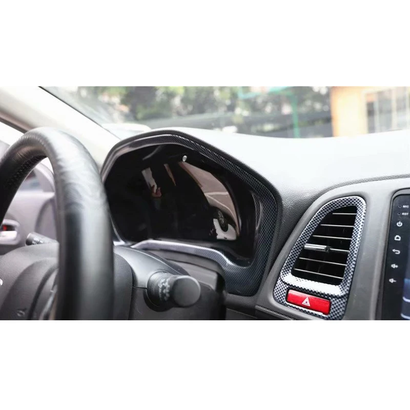 JXKaFa новые автомобильные аксессуары для Honda Vezel HR-V HRV- Автомобильная приборная панель стикер рамки Стайлинг автомобиля