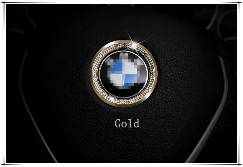

Car Styling Steering Wheel Center Decoration Ring Cover Stickers For BMW X4 G02 F26 X5 F85 F15 E70 X6 F86 F16 E71 F25 E83