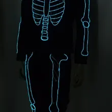 Светодиодный провод костюм/костюм из электролюминесцентных проводов