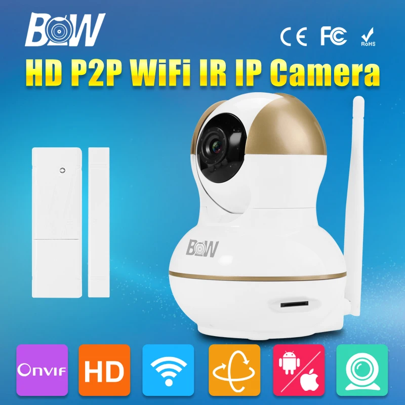 BW HD 720P 3.6mm Endoscope Mini IP Camera WiFi Free IOS