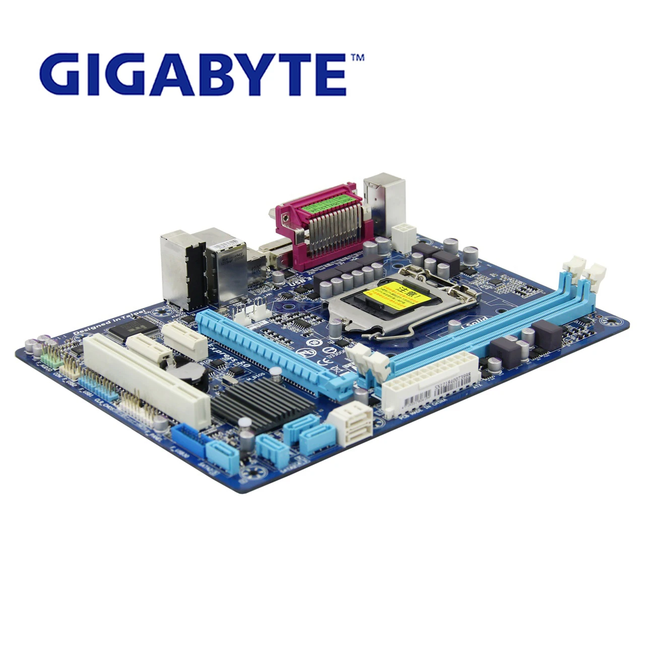 LGA 1155 для Intel DDR3 гигабайт GA-B75M-D3V 100% Оригинал материнская плата B75 B75M D3V Desktop материнская плата системная плата B75M-D3V используется
