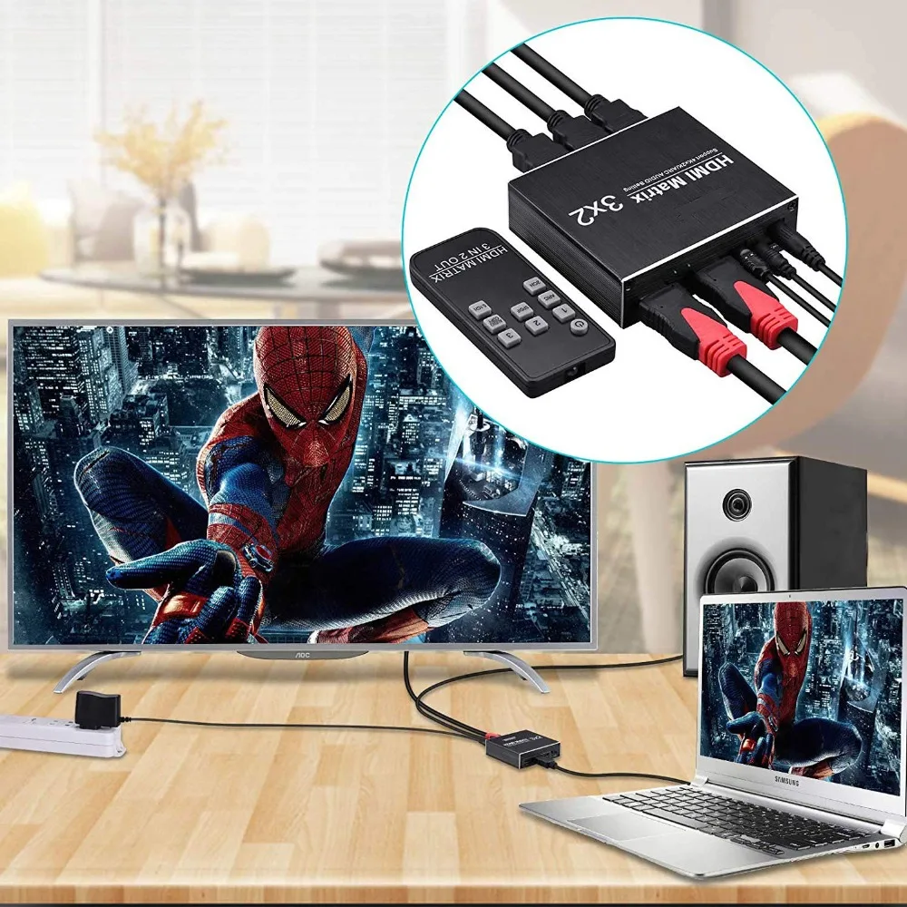 3X2 HDMI matrix-13