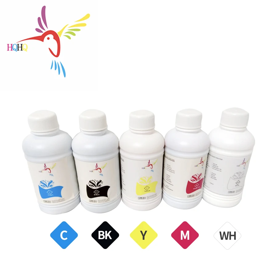 

Digital Textile Ink for EPSON Roland Mimaki Mutoh DX2 DX4 DX5 DX6 DX7 Printhead Desktop & Large DTG Flatbed Printer White