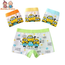 8 шт./лот, хлопковое детское нижнее белье, штаны, боксерская одежда с рисунком для мальчиков, аксессуары TNM0074