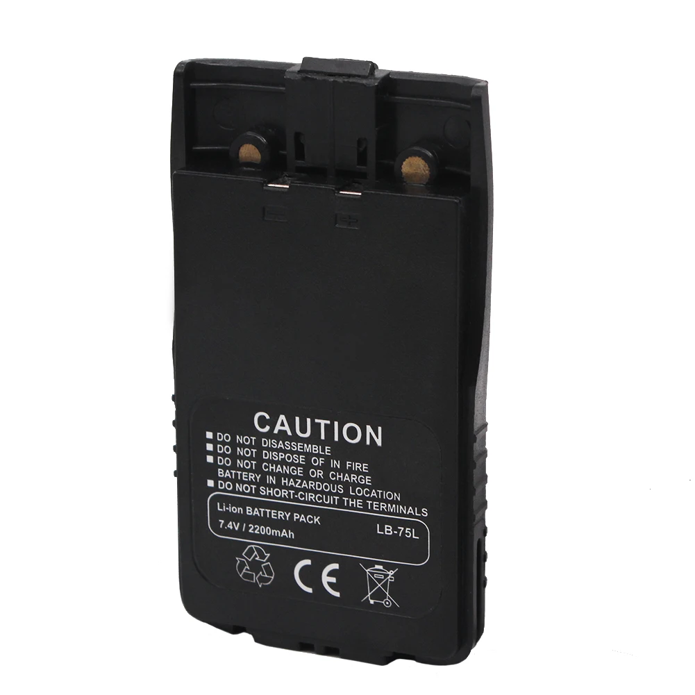 LB-75L 2200mAh Li-ion Battery for Firstcom FC-448 FC-148 FC-01G TYT KENWOOD TH-F5 Dual Linton LT-6100 Plus SMP818 Walkie Talkie LB-75L 2200mAh Li-ion Battery for Firstcom FC-448 FC-148 FC-01G TYT KENWOOD TH-F5 Dual Linton LT-6100 Plus SMP818 Walkie Talkie