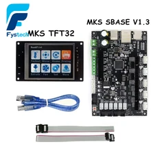 3D-принтеры Запчасти МКС TFT32 контроллер Дисплей + МКС sbase V1.3 smoothieboard 32-бит с открытым исходным кодом