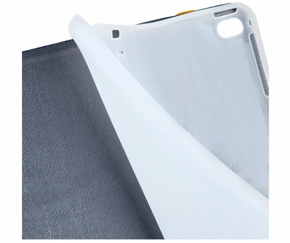 Силиконовый+ тканевый чехол из искусственной кожи для Apple, iPad 9,7, умный защитный чехол для iPad air1/air2, чехол для планшета