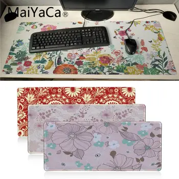 

MaiYaCa Cool New floral textures pattern Customized MousePads Computer Laptop Anime Mouse Mat Cheapest Gaming Pad Mouse Gamer