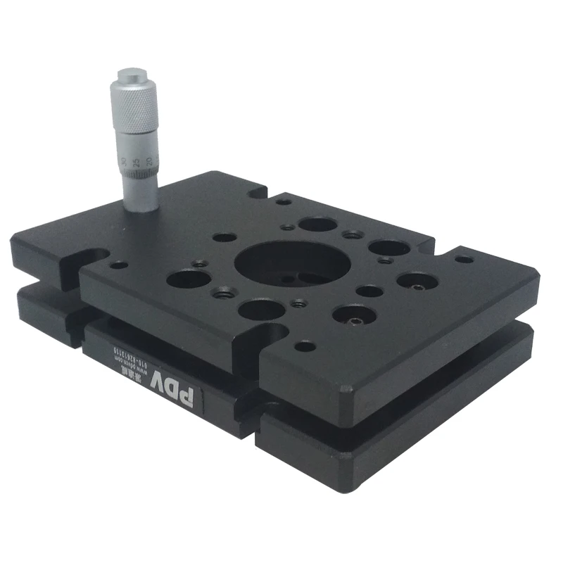 

PT-QX01 One-Axis High Load Tilt Platform, Precise Manual Tilt Stage, Tilt Range: +/- 3 degree
