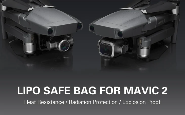 MAVIC 2 Взрывозащищенная батарея Lipo безопасная защита для зарядки держатель для хранения сумка для DJI Mavic 2 Pro/Zoom Drone аксессуары