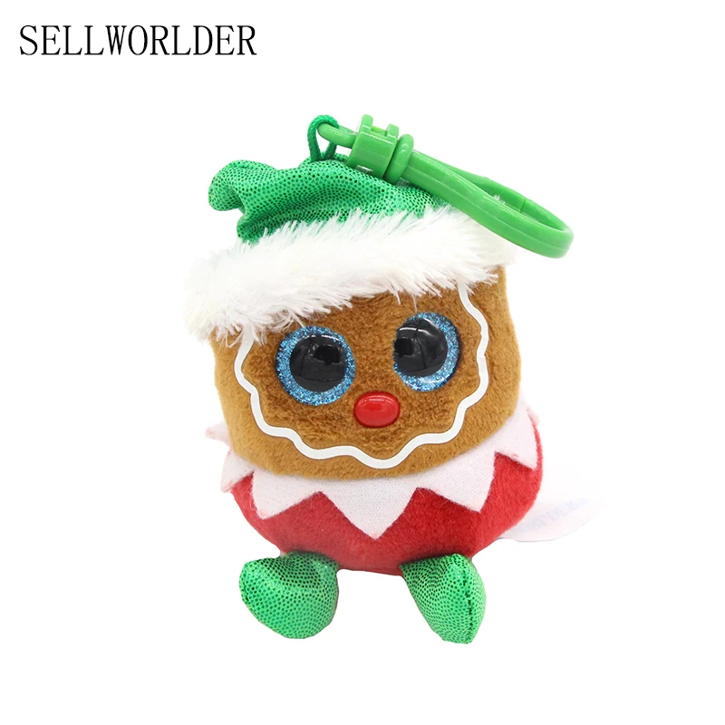 SELLWORLDER плюшевые игрушки в виде яиц с большими глазами куклы подвеской-цепочкой