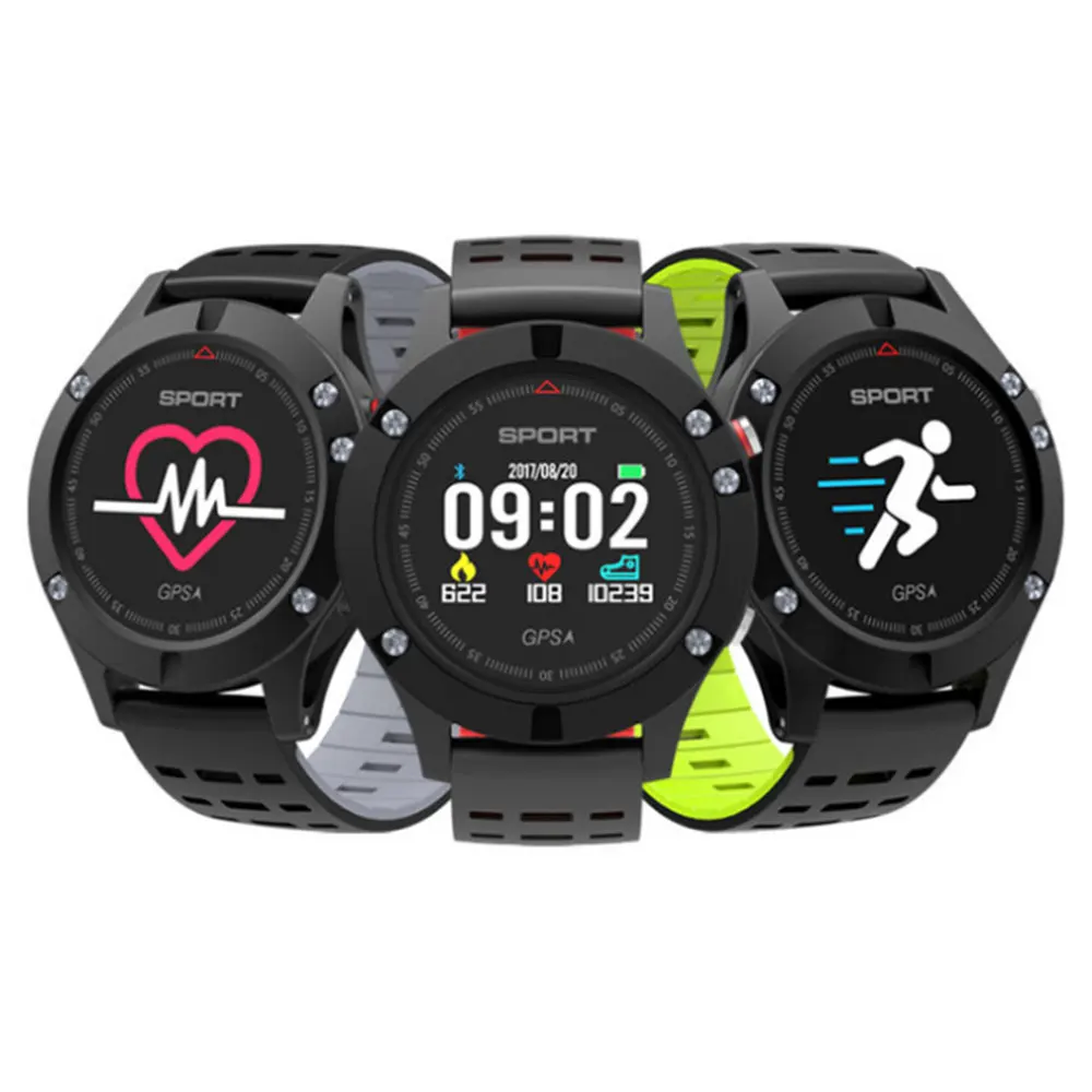  No. 1 F5 GPS Smart Uhr Höhenmesser Barometer Thermometer Bluetooth 42 Smartwatch Tragbare geräte fü