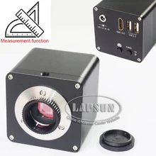 Измерение и масштаб 12MP 1080P 60FPS FHD HDMI цифровой промышленный микроскоп камера C креплением