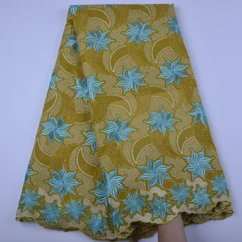 

2018 Swiss Voile Lace Voile Lace In Switzerland Cotton Swiss Voile Lace Fabric For Woman Man Dress 5 Yards A1334