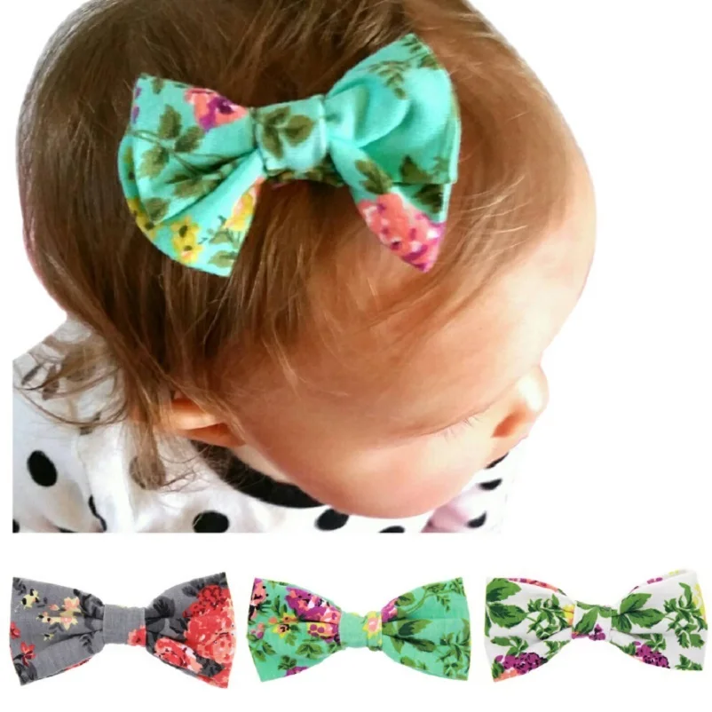 Hair Accessories Baby Little Girls Hair Clips Bows Barrettes Hairpins Set