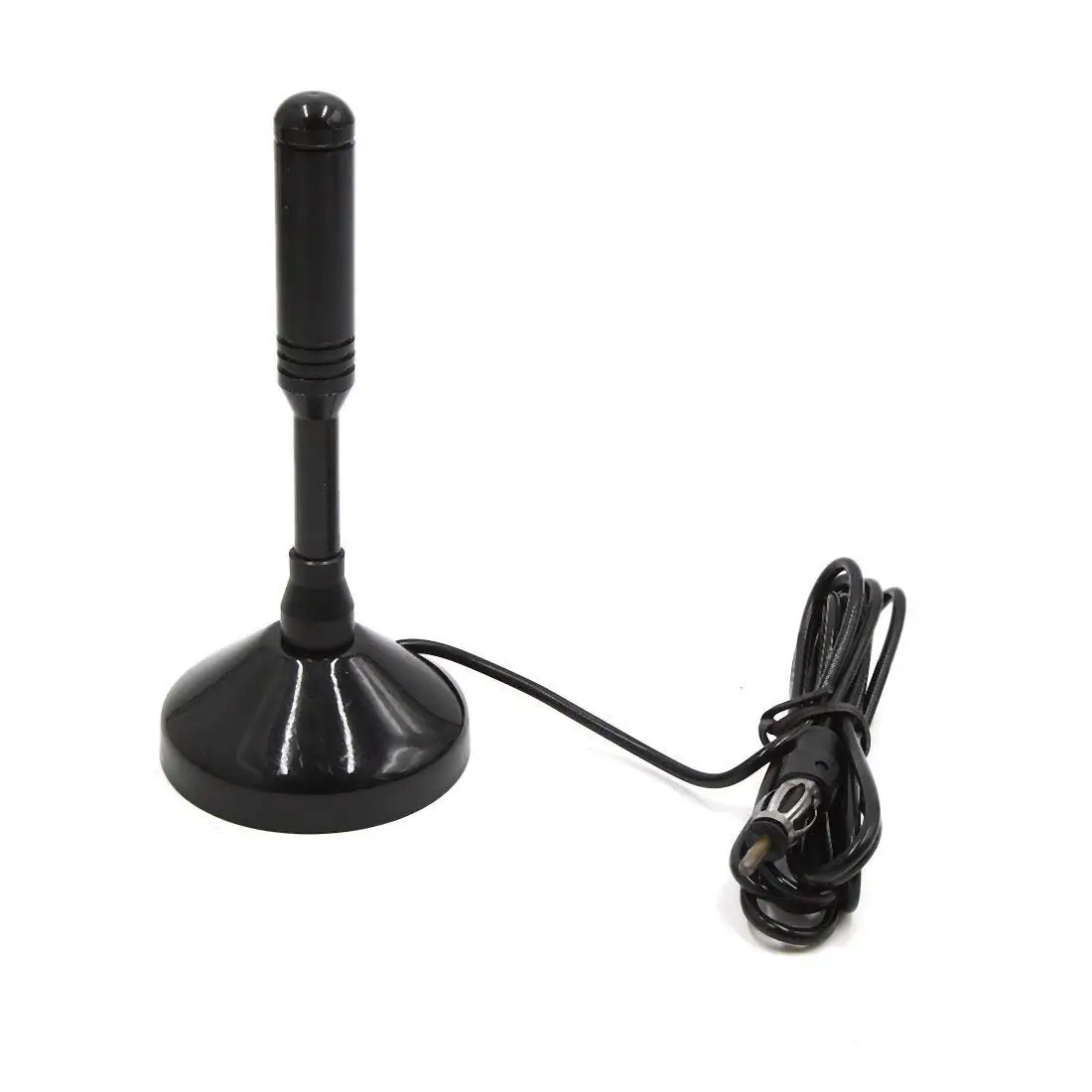 

uxcell Universal Black Auto Car Magnet Base AM FM Radio Signal Antenna Aerial