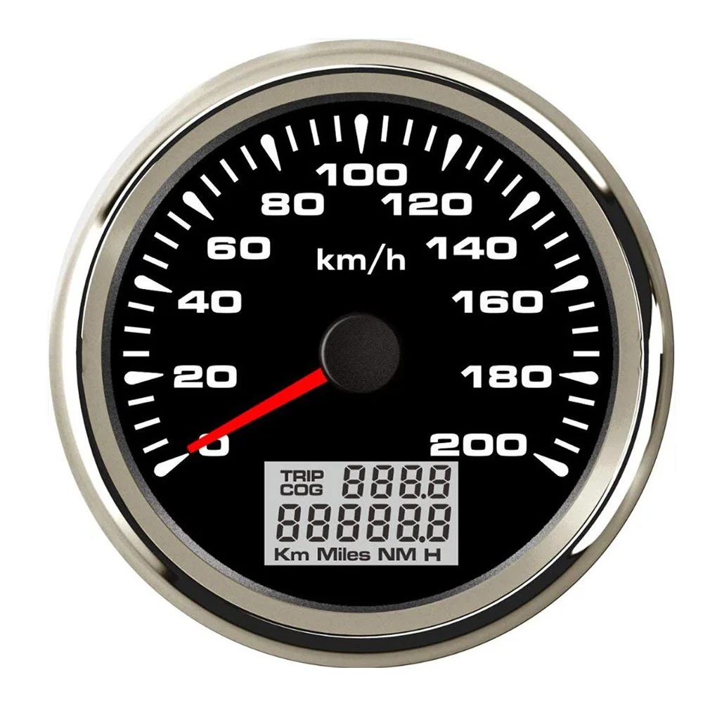 120 км/ч 200 GPS Спидометр лодочный автомобильный двигатель с 7 цветсветильник кой